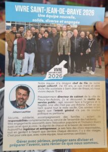 Présentation équipe Vivre Saint-Jean de Braye 2026